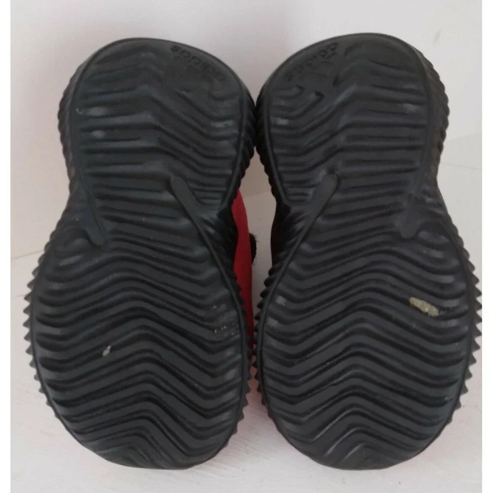 Infant Adidas Fortarun Disney Mickey Mouse Red Eco Ortholite Size 5k